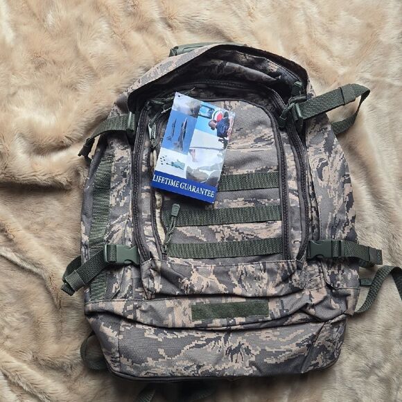 Mercury Luggage Code Alpha Expandable Camouflage Tactical Backpack -NEW